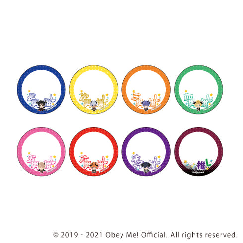 『Obey Me!』57mm缶デコカバー 01/ BOX (全8種)