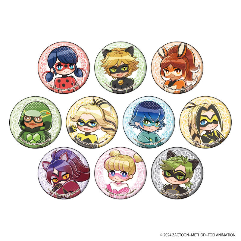 ミラキュラス レディバグ＆シャノワール』缶バッジ 06/ブラインド(全10