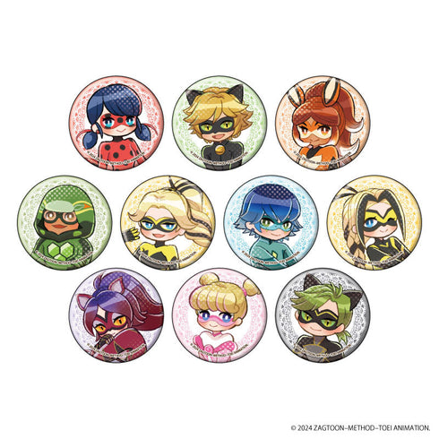 『ミラキュラス レディバグ&シャノワール』缶バッジ 06/ブラインド(全10種)(POP Artイラスト)