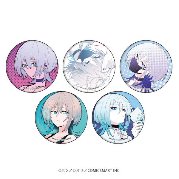 『ウルフちゃんは澄ましたい』缶バッジ 01/ブラインド(全5種)(公式イラスト)