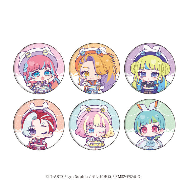 『ワッチャプリマジ!』缶バッジ 04/ブラインド(全6種) 衣装チェンジver.(ミニキャライラスト)