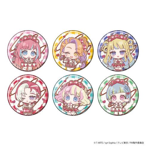 『ワッチャプリマジ!』缶バッジ 06/ブラインド(全6種) バレンタインver.(ミニキャライラスト)