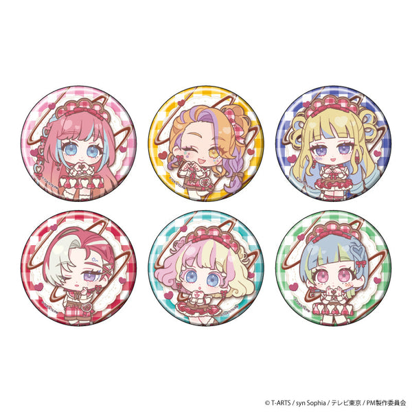 『ワッチャプリマジ!』缶バッジ 06/ブラインド(全6種) バレンタインver.(ミニキャライラスト)