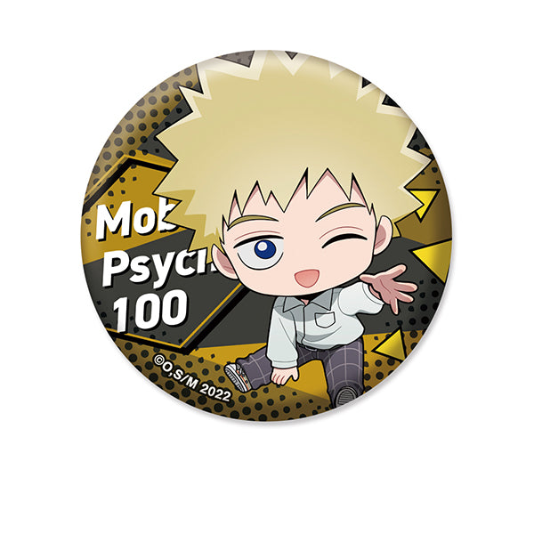 『モブサイコ100 Ⅲ 』ぺたん娘缶バッジ 花沢輝気