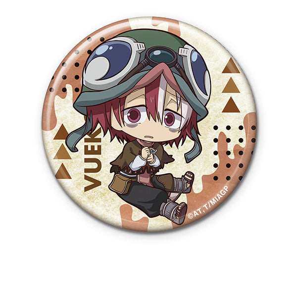 『メイドインアビス 烈日の黄金郷』ぺたん娘缶バッジ ヴエコ
