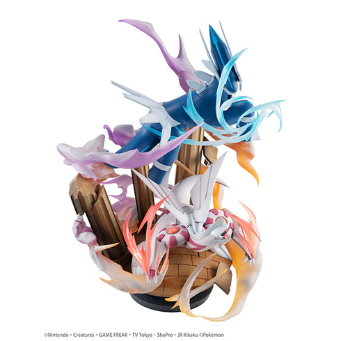『ポケットモンスター』G.E.M.シリーズ ディアルガ&パルキア 彩色済完成品フィギュア