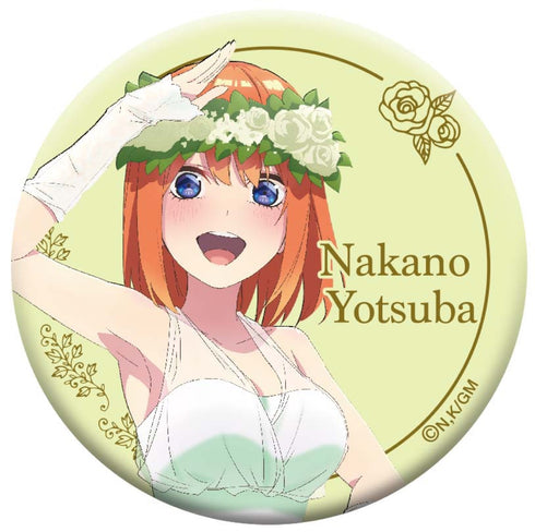 『映画 五等分の花嫁』缶バッジセット 中野四葉 ウェディングドレス