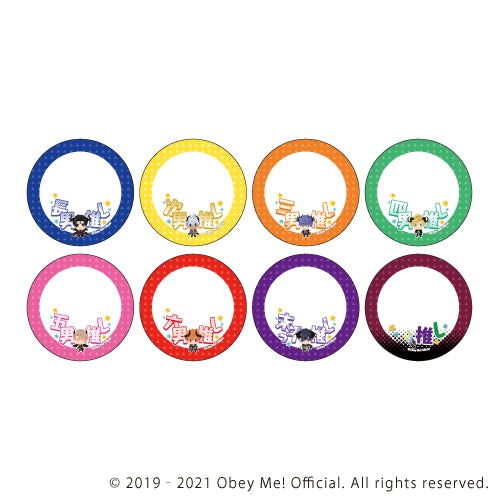 『Obey Me!』65mm缶デコカバー 01/ BOX (全8種)