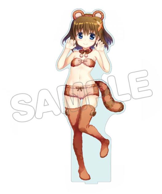 『魔法少女リリカルなのは Detonation』はやて アクリルフィギュアL/あにまるver.