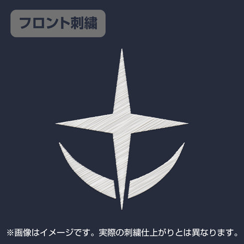 『機動戦士ガンダム』地球連邦軍 刺繍ポロシャツ/NAVY
