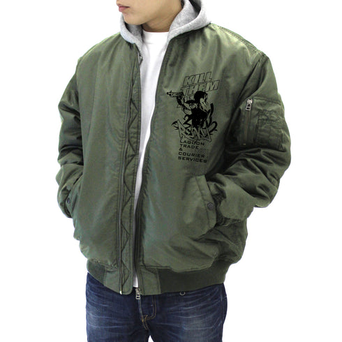 『BLACK LAGOON』レヴィ MA-1ジャケット