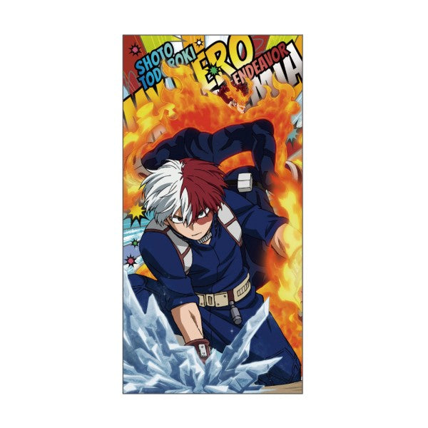 『僕のヒーローアカデミア』ビジュアルバスタオル / (6)轟&エンデヴァー