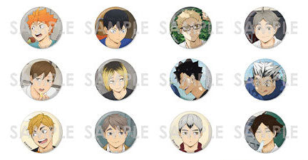 『ハイキュー!!』トレーディング缶バッジ -いただきます! BOX