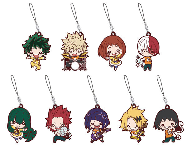 『僕のヒーローアカデミア』にとたん 文化祭 ラバーマスコット BOX