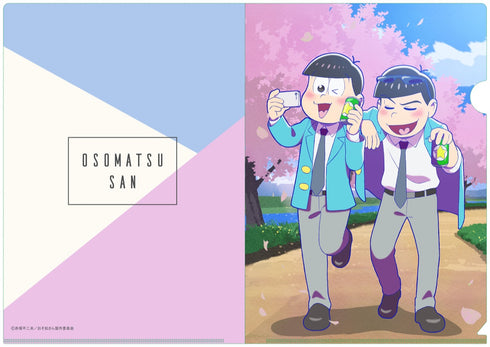 『おそ松さん』カラ松&トド松 (春) A4クリアファイル
