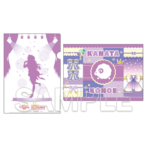 『ラブライブ!虹ヶ咲学園スクールアイドル同好会』クリアファイル&ステッカーセット 近江彼方