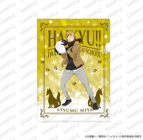 『ハイキュー!! 』A4クリアファイル 雪あそびver. 宮侑