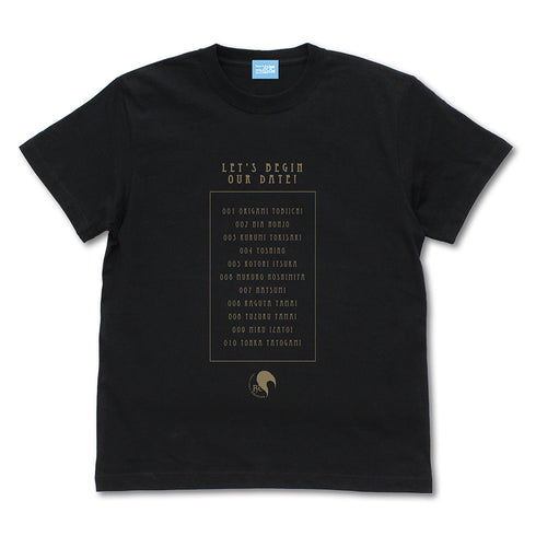 『デート・ア・ライブIV』デート・ア・ライブIV 天使 Tシャツ BLACK