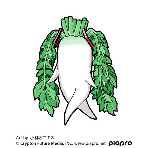 『初音ミク』初音(根)ミク Tシャツ 小林オニキス Ver.