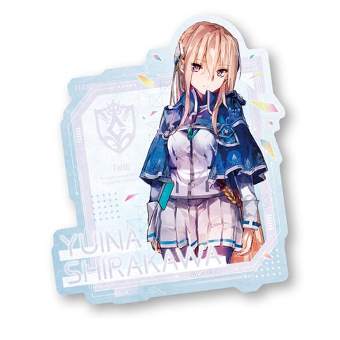 『ヘブンバーンズレッド』トラベルステッカー / (7)白河ユイナ