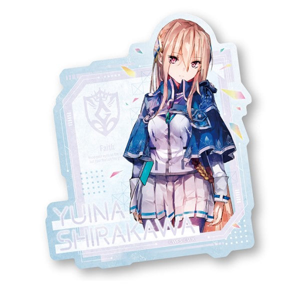 『ヘブンバーンズレッド』トラベルステッカー / (7)白河ユイナ