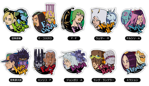 『ジョジョの奇妙な冒険 ストーンオーシャン』アクリルバッジ BOX