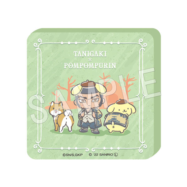 『ゴールデンカムイ×サンリオキャラクターズ』アクリルブロック 谷垣源次郎×ポムポムプリン