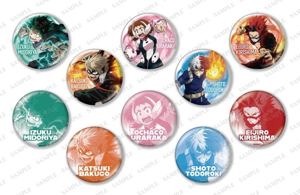 『僕のヒーローアカデミア』きらきら缶バッジコレクション 屈強ヒーローver. BOX