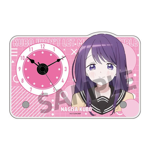『久保さんは僕を許さない』アクリル時計 久保渚咲