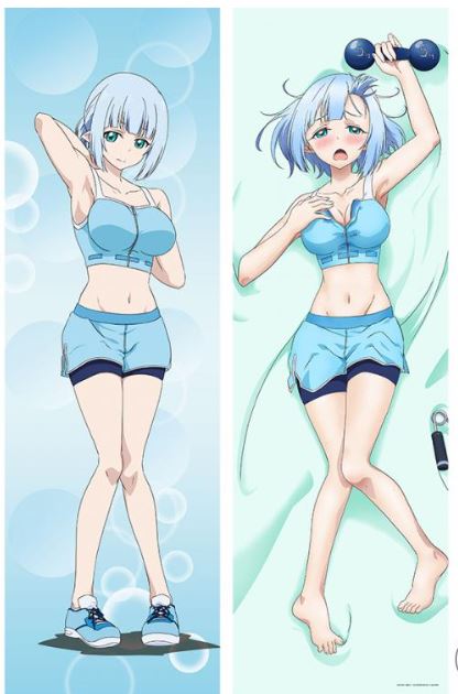 『冰剣の魔術師が世界を統べる』描き下ろし抱き枕カバー エクサ=グリフィス