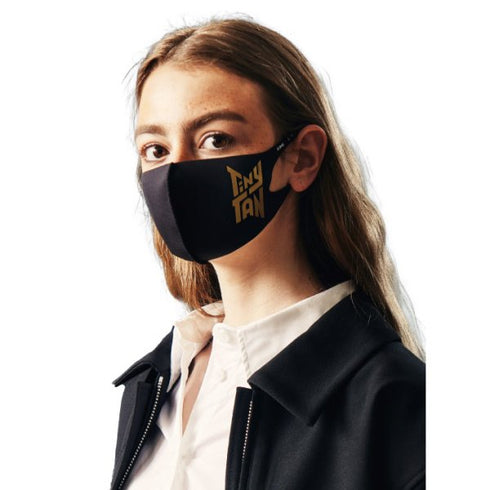 『Tiny TAN』LOOKA MASK Bigロゴ(BK)