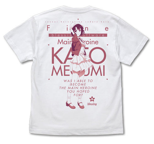 『冴えない彼女の育てかた Fine』加藤恵 描き下ろし Tシャツ