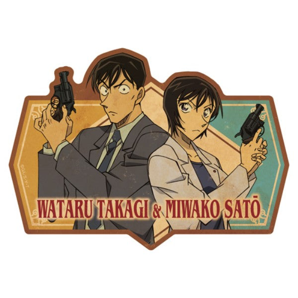 『名探偵コナン』トラベルステッカー / (8)高木&佐藤