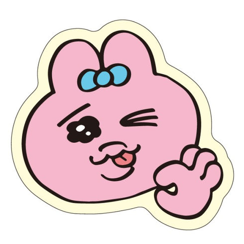 『おぱんちゅうさぎ』ダイカットステッカーミニ / (8)