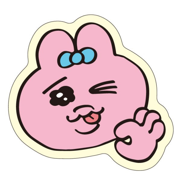 『おぱんちゅうさぎ』ダイカットステッカーミニ / (8)