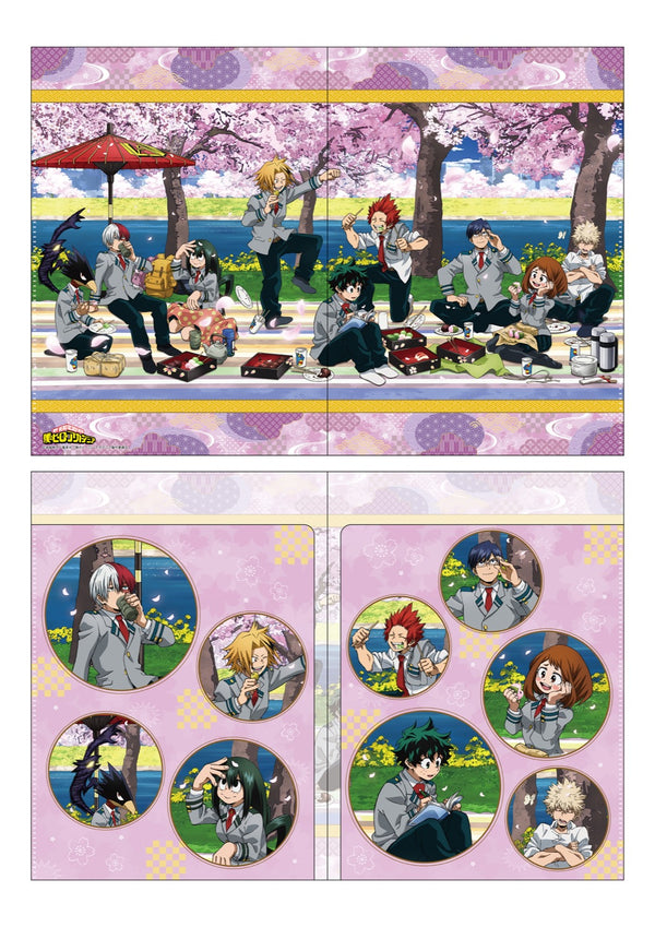 『僕のヒーローアカデミア
』見開き和紙クリアファイル 花見
