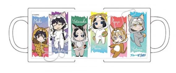 『ブルーピリオド』すりガラスマグカップ あにまるっこ