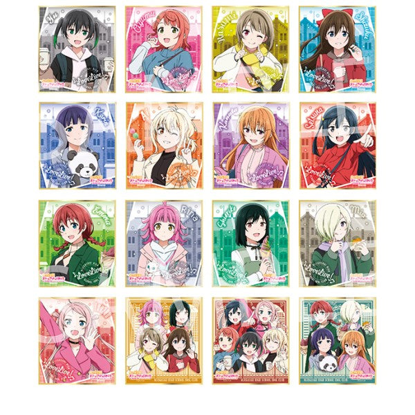 『ラブライブ!虹ヶ咲学園スクールアイドル同好会』ビジュアル色紙コレクション BOX