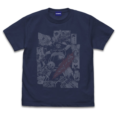 『マジンガーZ(原作)』マジンガーZ「マジーンゴゥ!」 Tシャツ INDIGO