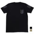 『進撃の巨人』調査兵団Tシャツ/BLACK