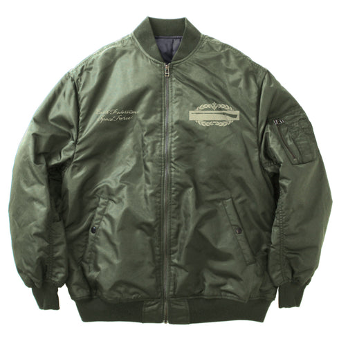 『機動戦士ガンダム』地球連邦宇宙軍 MA-1ジャケット MOSS