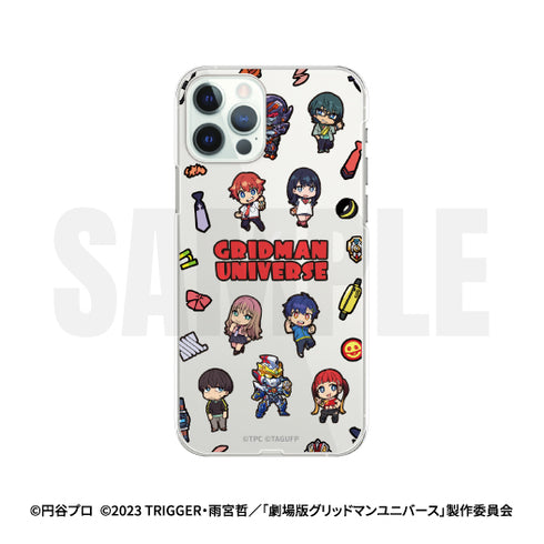 『グリッドマン ユニバース』全機種対応ハードスマホケース 09.総柄