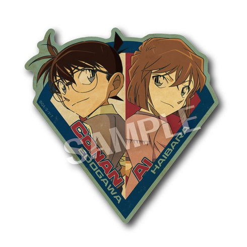 『名探偵コナン』トラベルステッカー / (9)江戸川コナン&灰原哀