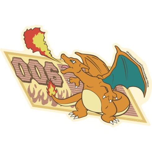 『ポケットモンスター』トラベルステッカー レトロステッカーコレクション / (9)リザードン