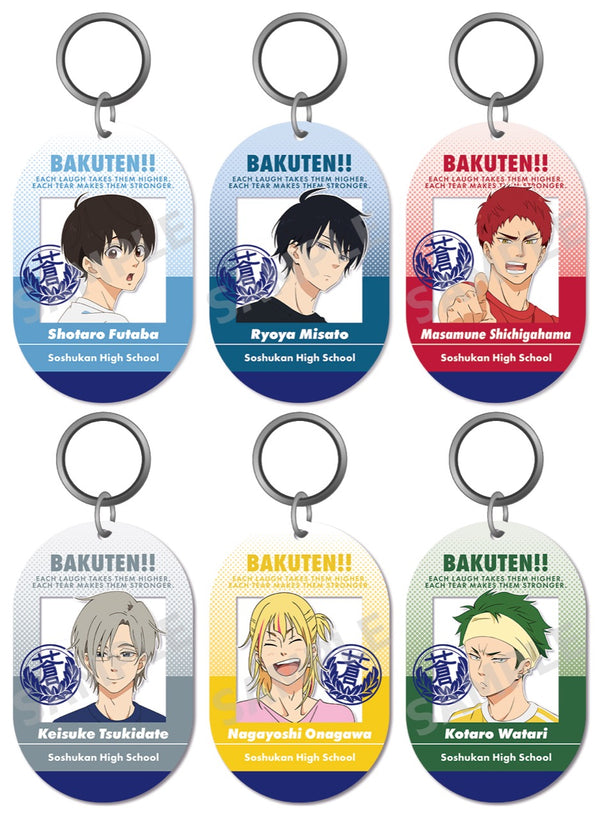 「バクテン!!」トレーディングアクリルキーホルダー アオ高ver.(全6種BOX)