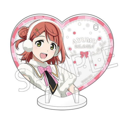 『ラブライブ!虹ヶ咲学園スクールアイドル同好会』ぴくりあ アクキー&スタンド 上原歩夢