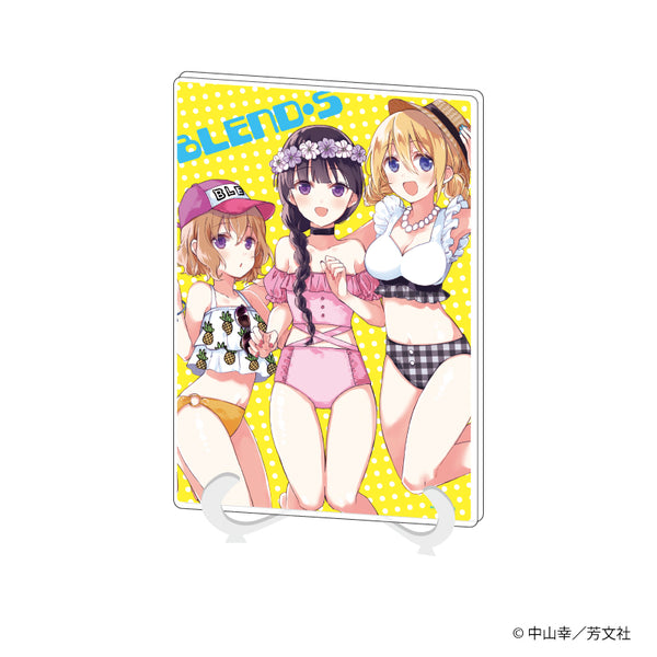 『ブレンド・S』アクリルアートボード(A5サイズ) 02/桜ノ宮苺香&日向夏帆&星川麻冬