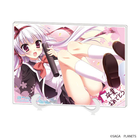 『はつゆきさくら』アクリルアートボード(A5サイズ) 02/玉樹桜