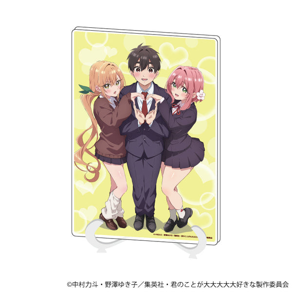 『君のことが大大大大大好きな100人の彼女』アクリルアートボード(A5サイズ) 01/ティザービジュアル(公式イラスト)