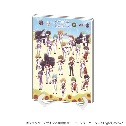 『金色のコルダ3&金色のコルダ4』アクリルアートボード(A5サイズ) 02/集合デザインB マーチング衣装ver.(グラフアート)